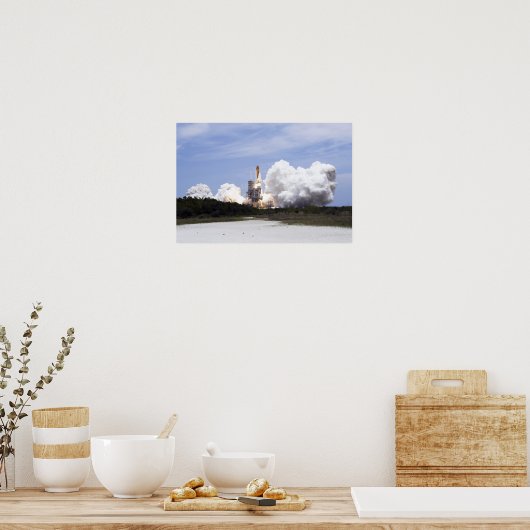 宇宙シャトルアトランティスは4をリフト ポスター (キッチン)