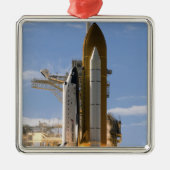 宇宙シャトルアトランティスは5をリフト メタルオーナメント (正面)