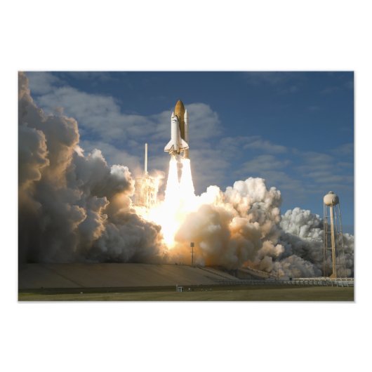 宇宙シャトルアトランティスは8をリフト フォトプリント (正面)
