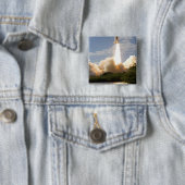 宇宙シャトルアトランティスは8をリフト 缶バッジ (インサイチュ)