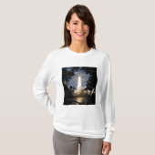 宇宙シャトルアトランティスは9からリフト Tシャツ (正面フル)