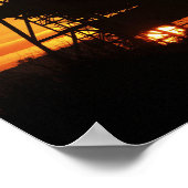 宇宙シャトルアトランティスを発射台に ポスター (角)