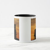 宇宙シャトルアトランティスを発射台に マグカップ (中央)