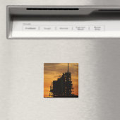 宇宙シャトルアトランティスを発射台に マグネット (インサイチュ (食洗機))