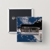 宇宙シャトルアトランティス2 缶バッジ (正面&裏面)