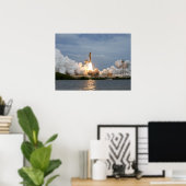 宇宙シャトルアトランティス ポスター (ホームオフィス)