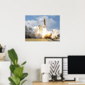 宇宙シャトルアトランティス ポスター (ホームオフィス)