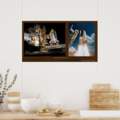 宇宙シャトルアトランティス ポスター (キッチン)