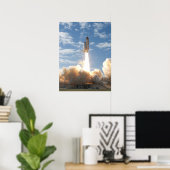 宇宙シャトルアトランティス ポスター (ホームオフィス)