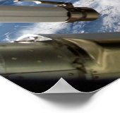 宇宙シャトルアトランティス&ISS (STS-115) ポスター (角)