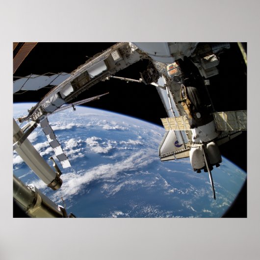 宇宙シャトルアトランティス&ISS (STS-115) ポスター (正面)