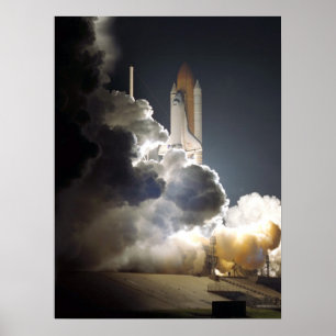 宇宙シャトルアトランティス(STS-104)の発売 ポスター