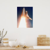 宇宙シャトルアトランティス(STS-110)の発売 ポスター (キッチン)