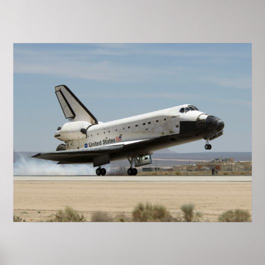 宇宙シャトルアトランティス(STS-117) ポスター (正面)