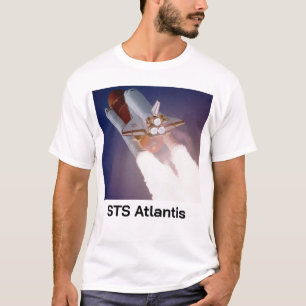 宇宙シャトルアトランティス Tシャツ