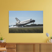 宇宙シャトルアトランティスtouchダウン2 キャンバスプリント (インサイチュ (リビング))
