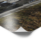 宇宙シャトルアトランティスtouchダウン フォトプリント (角)