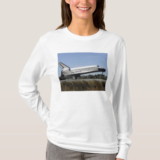 宇宙シャトルアトランティスtouchダウン tシャツ (正面)