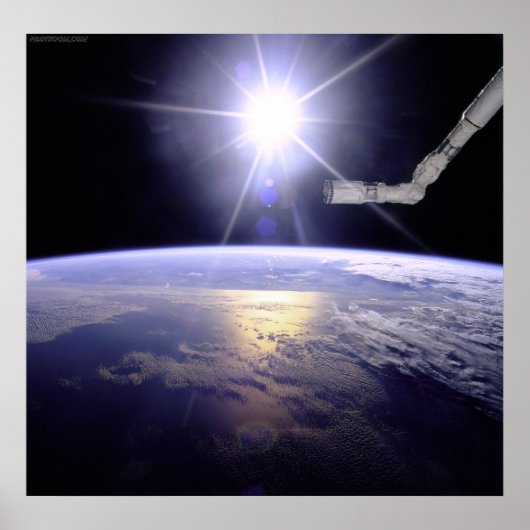 宇宙シャトルアース脚 ポスター (正面)
