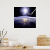 宇宙シャトルアース脚 ポスター (キッチン)