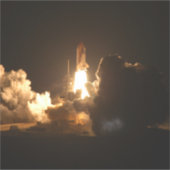 宇宙シャトルアース軌道宇宙船ナイトカンバ シール (正面)