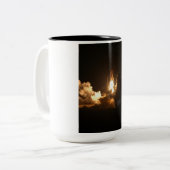 宇宙シャトルアース軌道宇宙船ナイトカンバ ツートーンマグカップ (正面左)