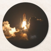 宇宙シャトルアース軌道宇宙船ナイトカンバ ラウンドペーパーコースター (正面)