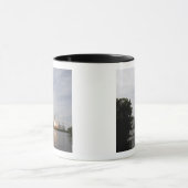 宇宙シャトルエンデバーが3をリフト マグカップ (中央)