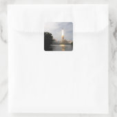 宇宙シャトルエンデバーが4をリフト スクエアシール (バッグ)