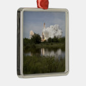 宇宙シャトルエンデバーが6をリフト メタルオーナメント (右)