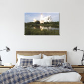 宇宙シャトルエンデバーが7をリフト キャンバスプリント (インサイチュ (寝室))