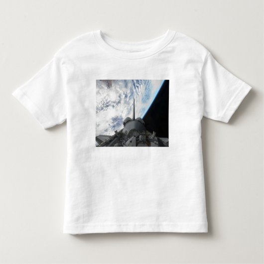 宇宙シャトルエンデバーのペイロードベイ2 トドラーTシャツ (正面)