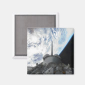 宇宙シャトルエンデバーのペイロードベイ2 マグネット (正面/裏面)