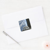 宇宙シャトルエンデバーのペイロードベイ スクエアシール (封筒)