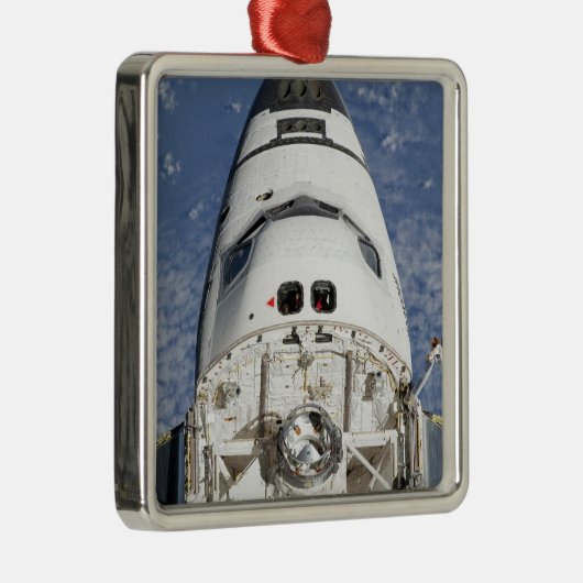 宇宙シャトルエンデバーの乗員室の見解 メタルオーナメント (右)