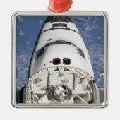 宇宙シャトルエンデバーの乗員室の見解 メタルオーナメント (正面)