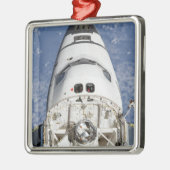 宇宙シャトルエンデバーの乗員室の見解 メタルオーナメント (左)