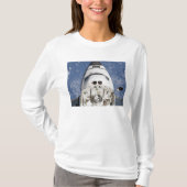 宇宙シャトルエンデバーの乗員室の見解 Tシャツ (正面)