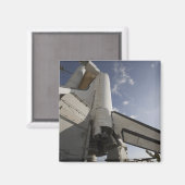 宇宙シャトルエンデバーの打ち上げパッド6 マグネット (正面/裏面)