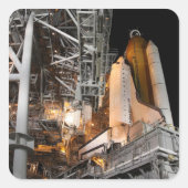 宇宙シャトルエンデバーを打ち上げ スクエアシール (正面)