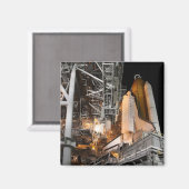 宇宙シャトルエンデバーを打ち上げ マグネット (正面/裏面)