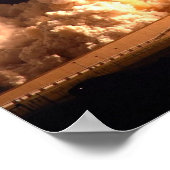 宇宙シャトルエンデバー夜間リフトオフ ポスター (角)