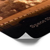 宇宙シャトルエンデバー最終発射ポスタープリント ポスター (角)