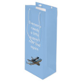 宇宙シャトルエンデバー最終飛行写真 ワインギフトバッグ (正面アングル)