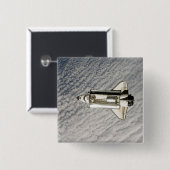 宇宙シャトルエンデバー13 缶バッジ (正面&裏面)