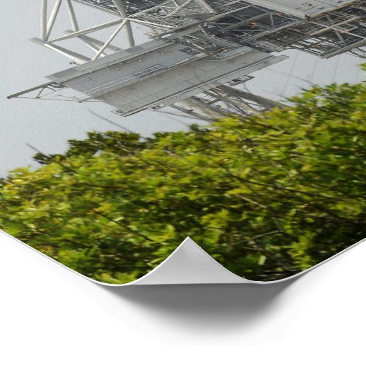 宇宙シャトルエンデバー2の打ち上げ ポスター (角)