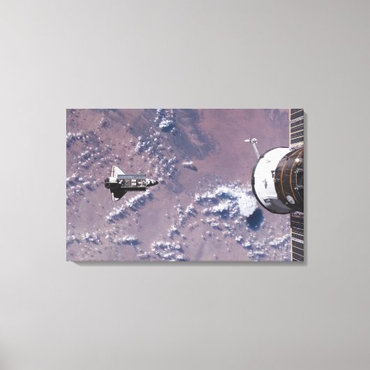 宇宙シャトルエンデバー20 キャンバスプリント (正面)