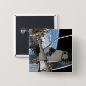 宇宙シャトルエンデバー23 缶バッジ (正面&裏面)