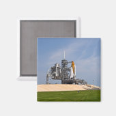 宇宙シャトルエンデバー4の打ち上げ マグネット (正面/裏面)