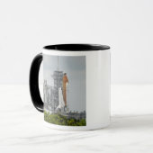 宇宙シャトルエンデバー5の打ち上げ マグカップ (正面左)